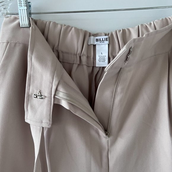 Women's Billie the Label Louisa Wide Leg Tie Front Pant - Picture 6 of 7